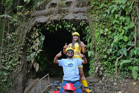 Ubud: Gorila face atv tubingAtv individual + Tubo1