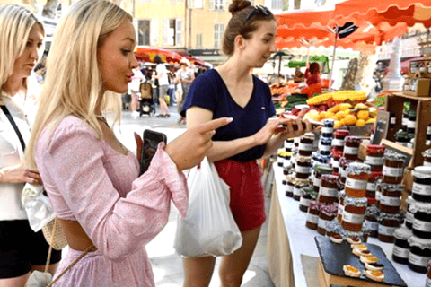 Mercato e tour gastronomico di Aix en Provence con un abitante del luogoTour gastronomico