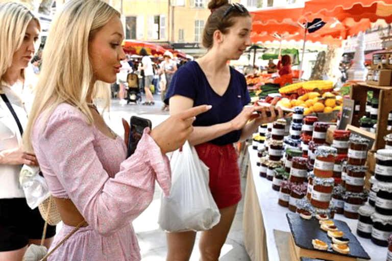 Mercado de Aix en Provence e tour gastronômico gourmet com um morador localTour Gourmet