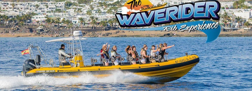 Lanzarote : Observation de dauphins en bateau rapide