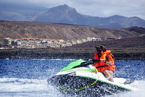 Teneriffa: Doppel-Jetski mit Abholung (2 Personen/1 Jetski)