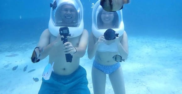Boracay: Helmet Diving Experience with Crystal Kayak