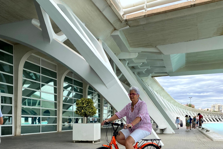 Valência: Passeio de Bicicleta com Guia de Turismo pelo Património Mundial da UnescoTour guiado de grupo em bicicleta eléctrica