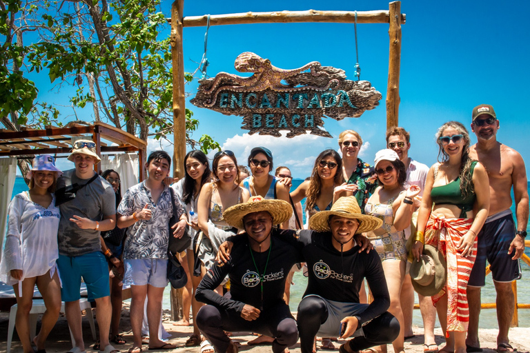 Heldag på stranden Isla Encantada