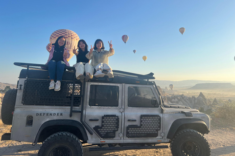 Safari en jeep en Cappadoce au coucher ou au lever du soleil