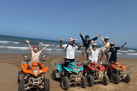Agadir: Dunes & Beach ATV Quad Safari with Moroccan Tea Single Quad Bike