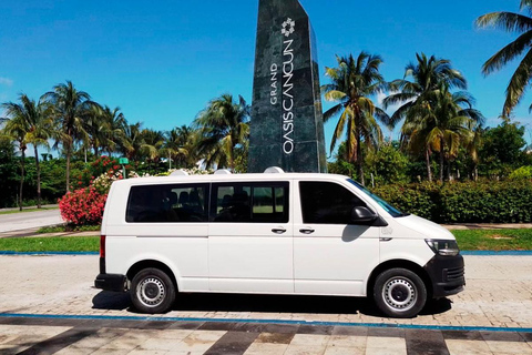 Aeroporto di Cancun: Navetta per gli hotel di Cancun e della Riviera MayaNavetta di sola andata | Dall&#039;aeroporto di Cancun alla zona di Playa del Carmen