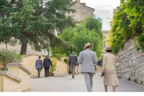 The Durrells in Corfu Town Filming Tour