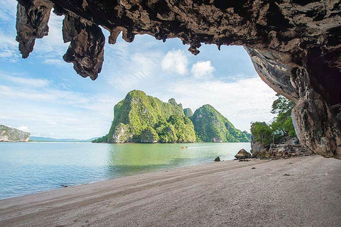 Da Khao Lak: Tour del tramonto e dell&#039;avventura in canoa alla James BondGuida turistica francese