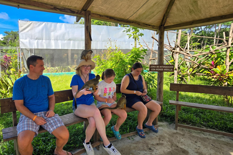 Monkeys & Cultural Plantation with Transport Monkey Adventure Without Transportation