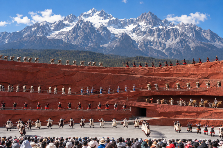 Lijiang: Impression Lijiang Show & Snow Mountain Admission Ordinary Seating + Snow Mountain Admission
