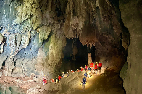 Phong Nha: Cave Exploration and Zipline Dark Cave Tour