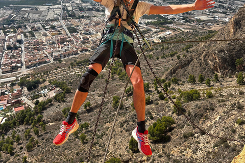 Redovan Via Ferrata, Sportive k2-k4 Section