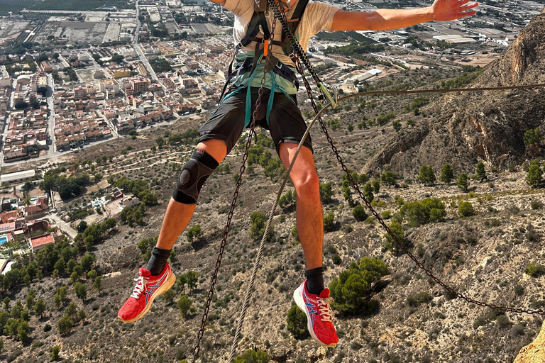 Redovan Via Ferrata, Sportive k2-k4 Section