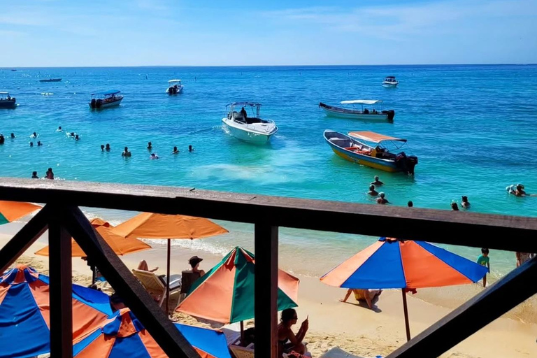 From Cartagena: Barú - Playa Tranquila Day Trip with Lunch