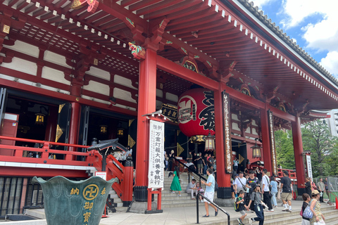 Tokyo : Visite d'Asakusa et du plus ancien temple de Tokyo, le Senso-jiTokyo : visite d'Asakusa et du plus ancien temple de Tokyo, le Senso-ji