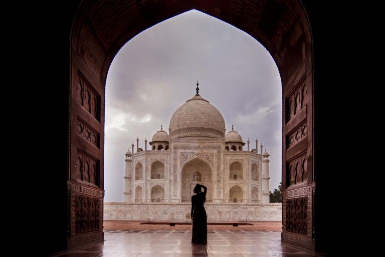 4 Tage Goldenes Dreieck Luxus Indien Tour von Delhi ausTour mit Auto & Fahrer mit Guide