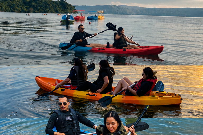 El Salvador: Poza Verde Parasailing & Kayak Tour