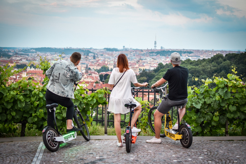 Prague: E-Scooter Historic Center Tour Extended 3-Hour Tour - Private