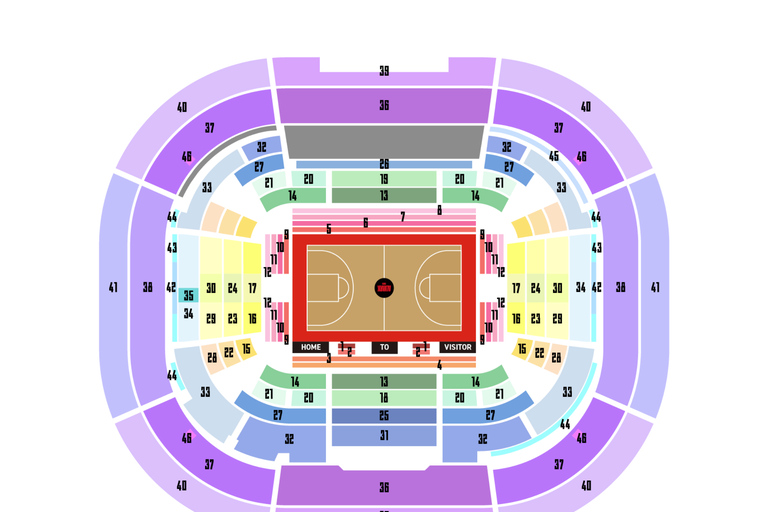 Tokyo: Alvark Tokyo Basketball Game Ticket Short Side Upper Tier seating