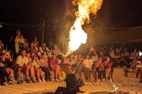 Marrakech: Agafay Camel Ride, Pool & Lunch or Dinner Show Evening Sunset Camel Ride & Pool & Dinner Show