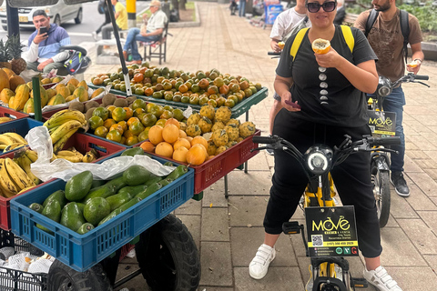 Medellín: Urban Getaway with local Coffee on E-Bike Urban E-Bike in English