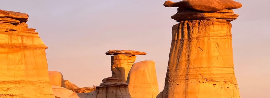 Dia dos dinossauros e das chaminés de fada: de Calgary a Drumheller