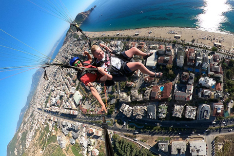 Alanya Paragliding over Cleopatra Beach with Transfer