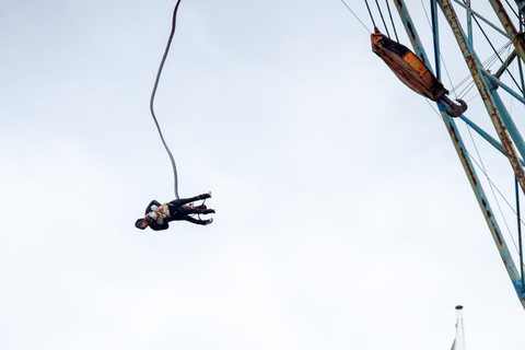 Hamburgo: Bungee Jumping 50 metros de altura sobre o portoHamburgo Bungee Jumping Tandem 2 Pessoas