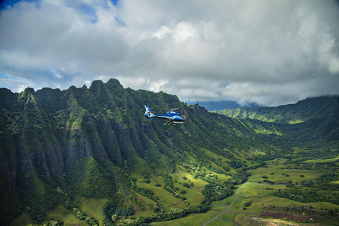 De Honolulu: Passeio completo de helicóptero pela ilha de Oahu