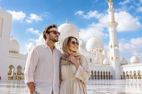 From Dubai: Abu Dhabi City Tour, Grand Mosque & Yas Marina