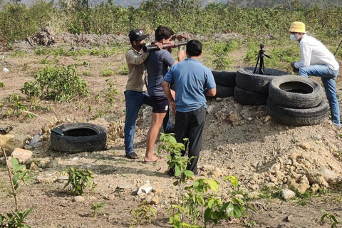 Campo de tiro Phnom Penh Kampot Kep Sihanoukville Camboja