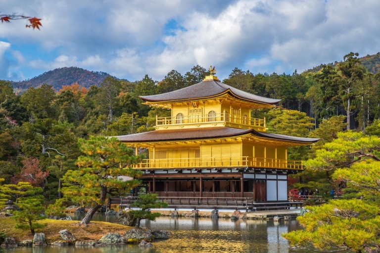 Kyoto und Nara: Tagestour per Bus ab Osaka oder KyotoTour von VIP-Lounge Kyoto - 9 Uhr