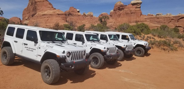 Visit Morning Arches National Park 4x4 Tour in Moab, Utah