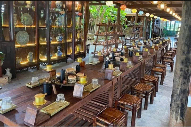 Hoi An:Funny Duck Farm Bike Tour& Buffalo Ride&Coffee Making Hoi An : Funny Duck Farm & Lantern Making without Pick up