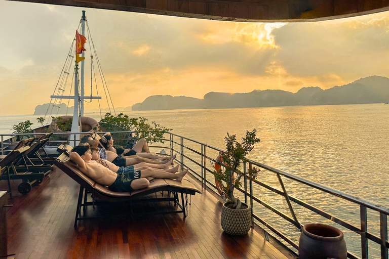 Hanoi: 2-Day Lan Ha Bay - Cat Ba island BEST SELLER cruise