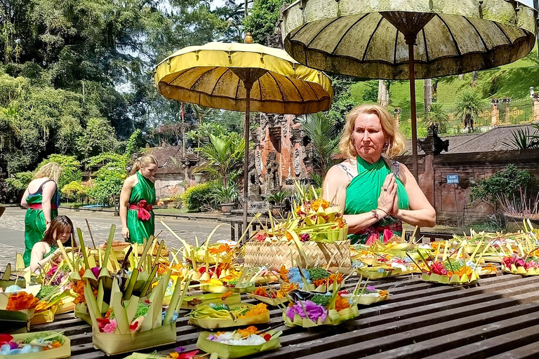 Bali: Holy Spring Temple Tour with Purification Ritual Basic Package Purification Ritual