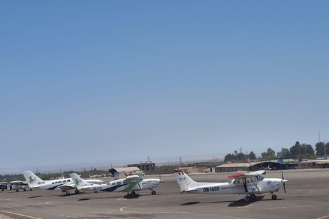 من هواكاتشينا: خطوط نازكا - أريكويبا - وادي كولكا - حافلة إلى بونو