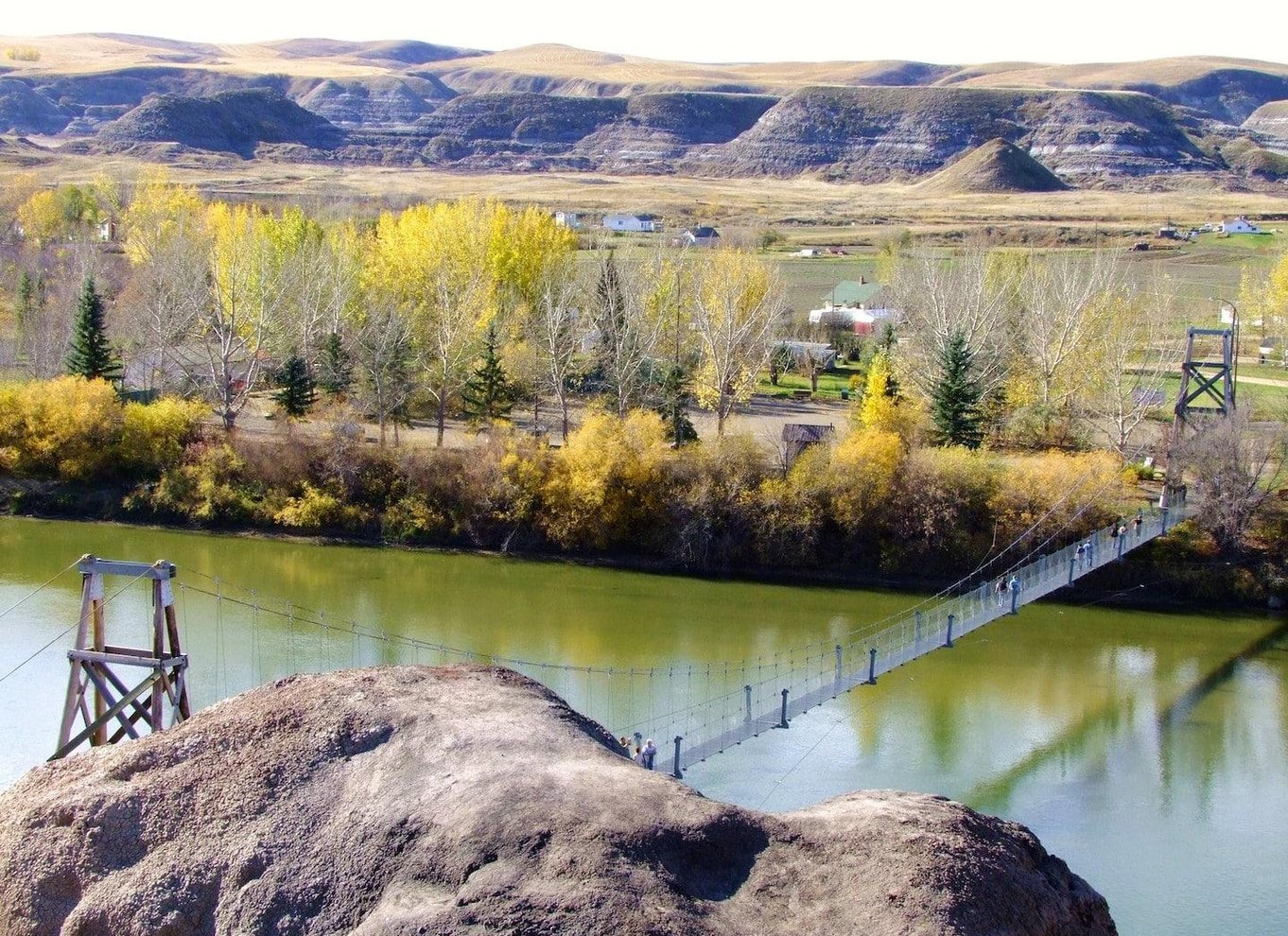 Badlands-tur: Drumheller med museum, hoodoos og dinosaurer