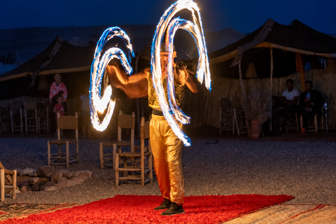 Marrakech: Agafay Desert Sunset With Dinner & Fire Show