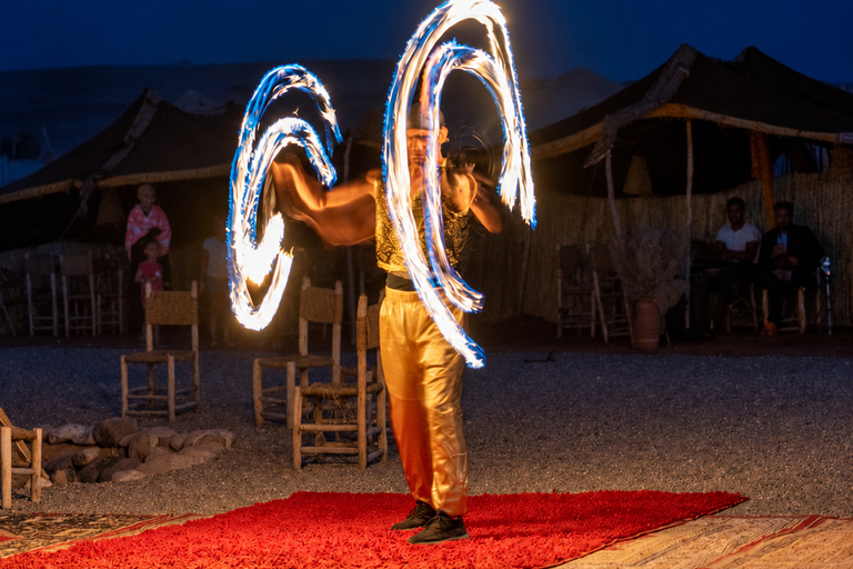 Marrakech: Agafay Desert Sunset With Dinner & Fire Show