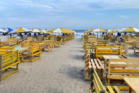 Accra: Sunsets, Famous Beaches & Bars Tour with a Free Drink