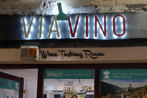 Mostar: Afternoon Guided Tour and Wine Tasting SUNSET TOUR 2025