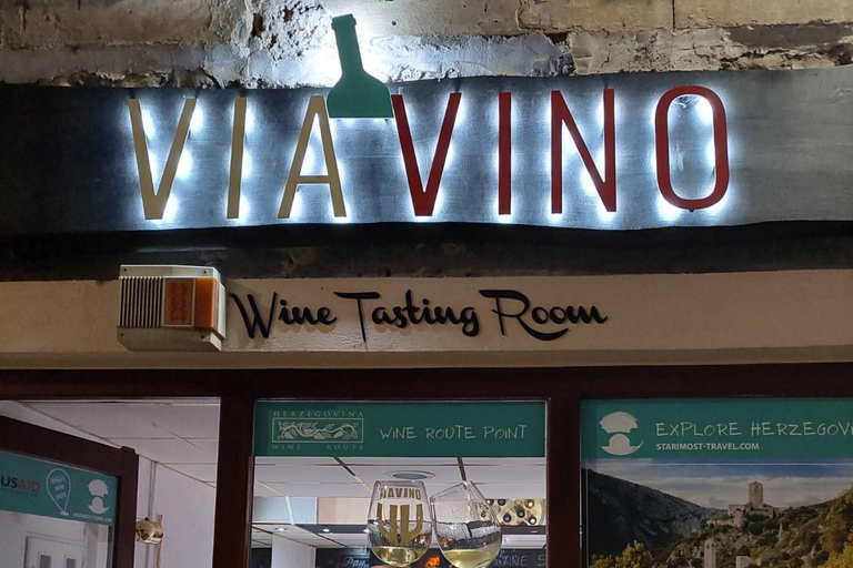 Mostar: Afternoon Guided Tour and Wine Tasting SUNSET TOUR 2025