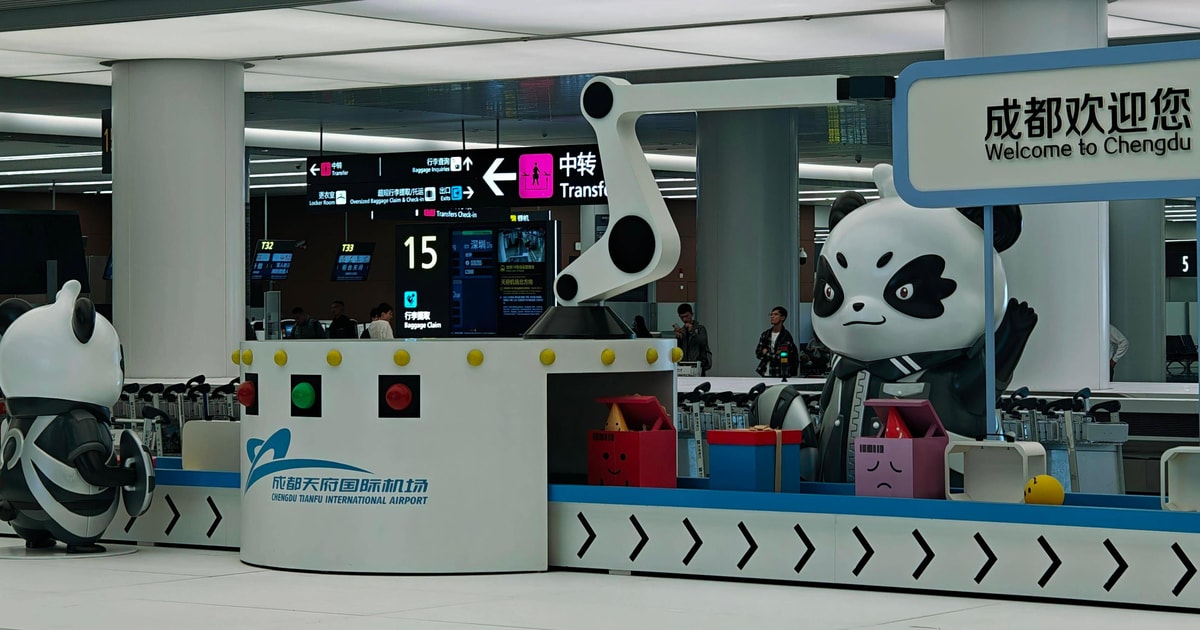 Chengdu Aeropuerto de Tianfu(TFU) Traslado al centro de la ciudad