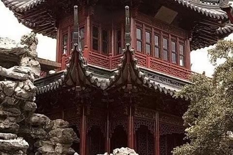 Shanghai Yu Garden Tour: Harmonia i duchowość w sztuce ogrodowejYu Garden Tour+bilet+ćwiczenia duchowe+odbiór i transport powrotny