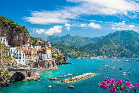 Amalfi Coast, Sorrento and Pompeii in One Day from Naples