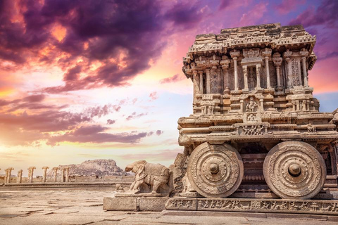 From Bangalore: 3-Day Hampi Heritage Tour with Hotel