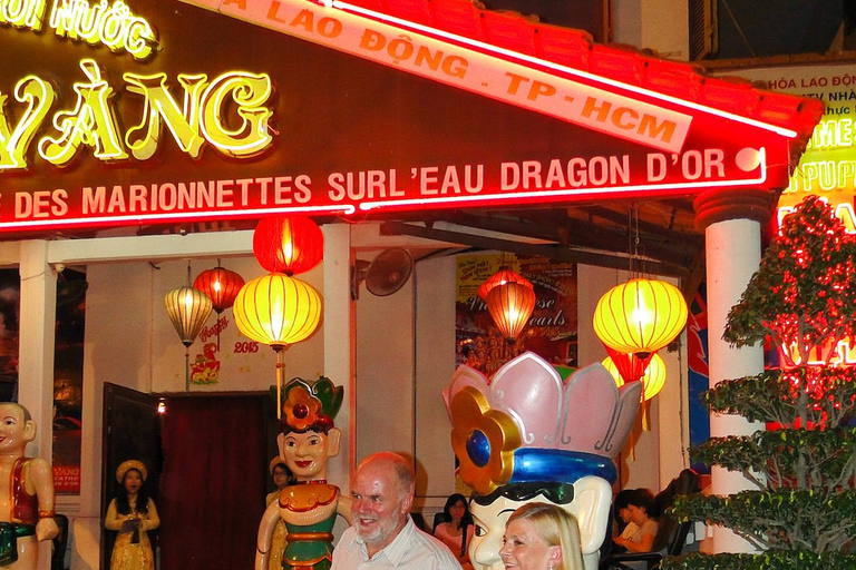 Ho Chi Minh Stad: Water Puppet Show en DinerGroepsreis (Max 15 pax/groep)