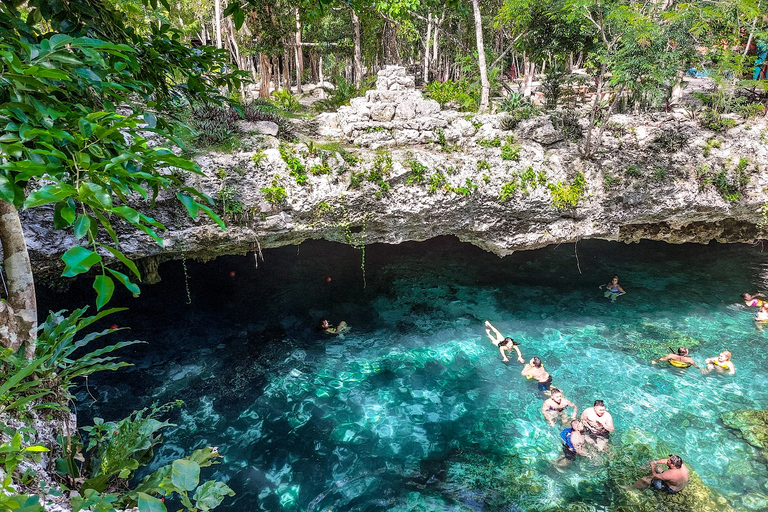 From Cancun: Tulum and Akumal Cenote and Turtle Swim Tour